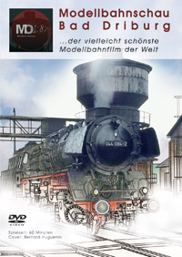 Titelcover der ersten DVD von der Modellbahnschau Bad Driburg